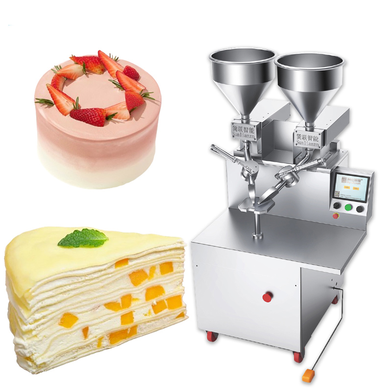 Crepe And Mille Crepe Smoother Icing Machine