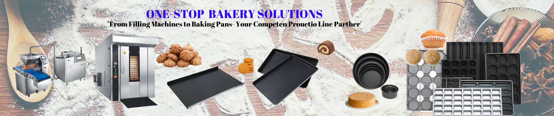 One Stop Cake Production Machine Line