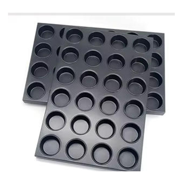 Aluminzied Steel Commercial Baking Trays Bakeware Non Stick  Cupcake Baking Pan Muffin Tray Mini Cake Bread Molds Tray