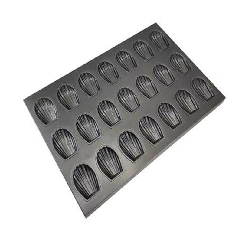 Customizable Aluminized Steel Non Stick Madeleine Mould Madeleine Cake Baking Tray Baking Pan